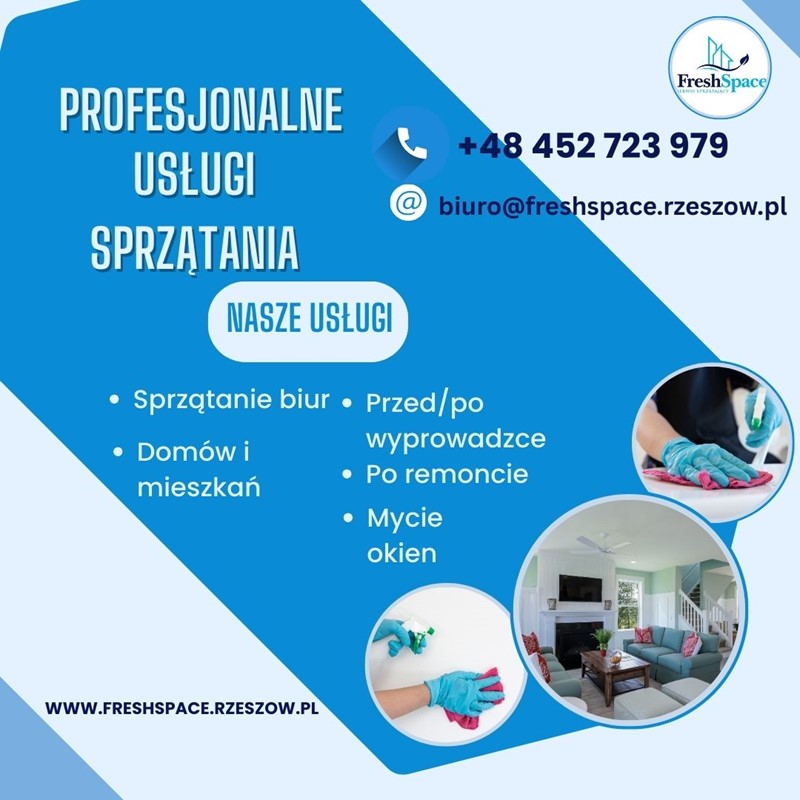 Usługi sprzątające