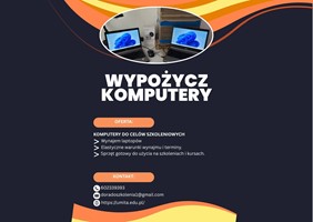 Wypożyczę laptopy do celów szkoleniowych