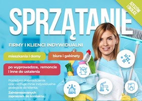 Usługi sprzątania dla firm i klientów indywidualnych